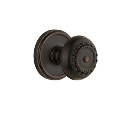 Bouton d'intimité avec rosette Grandeur Georgetown