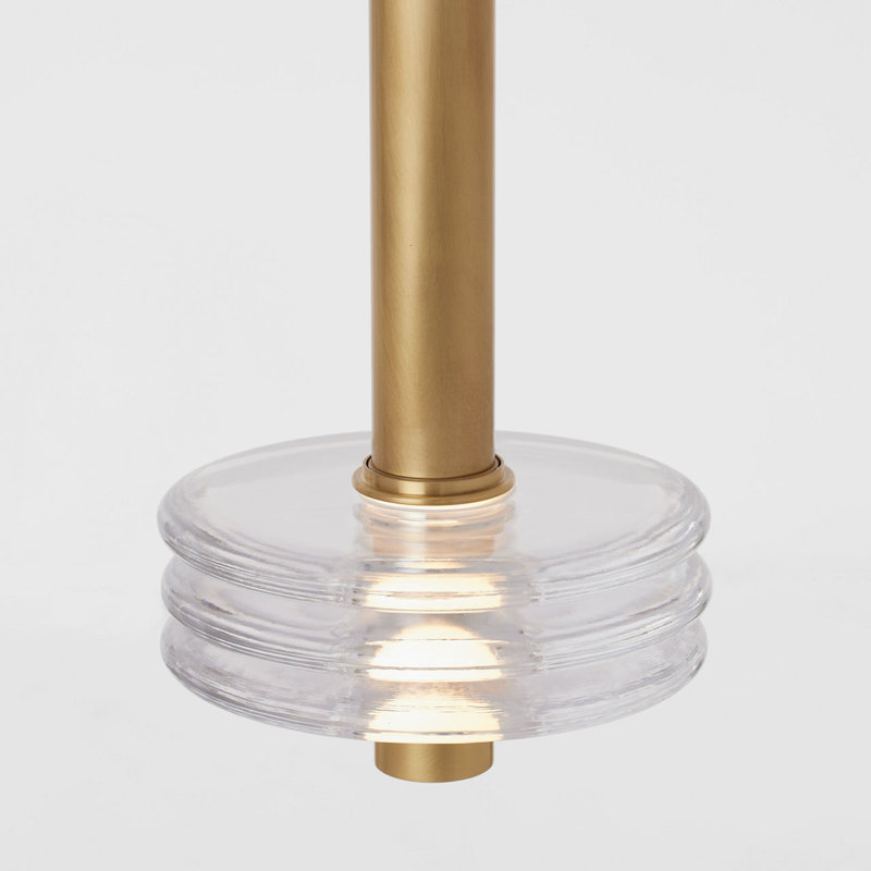 Laurel Pendant, 94.8" H x 8" W x 8" D