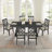 102.01"Extendable Wooden Dining Table For 6 Persons(Only Table)