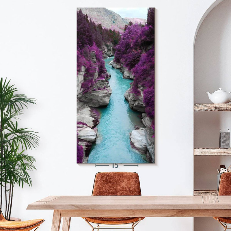 «Great Beyond», reproduction sur toile, H 54 po x l 27 po x P 1,25 po