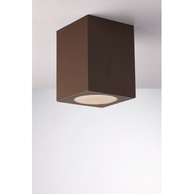 1 - Bulb Outdoor Flush Mount