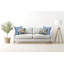 Housse et insert de coussin décoratif rectangulaire en polyester pour l'extérieur-752809261