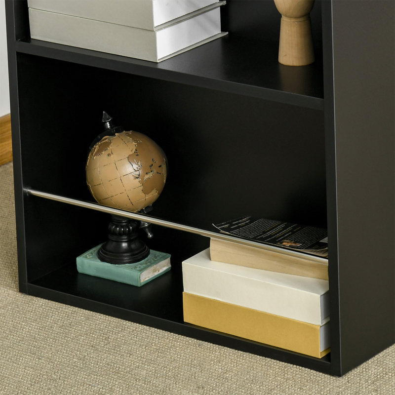 Black + Rectangular + Chipboard + Dining table