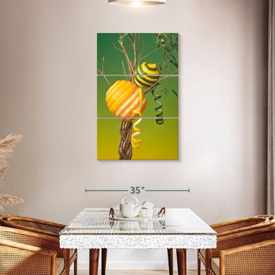Yarlin pelant orange et citron