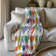 Cheerful Hue - couverture en sherpa de qualité supérieure 1 pièce-99518121