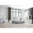 MOON WHITE MARBLE LED Nightstand