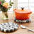 Handmade Felt Ball Trivet -111085644