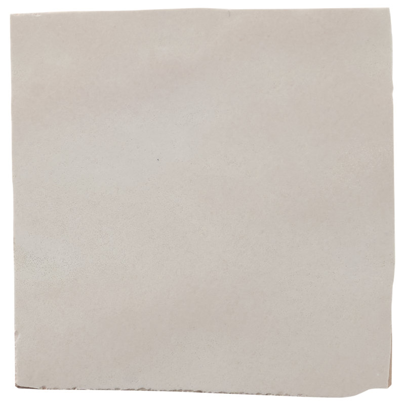 Virello 4x4 Glossy Ceramic Wall Tile, Linen Beige
