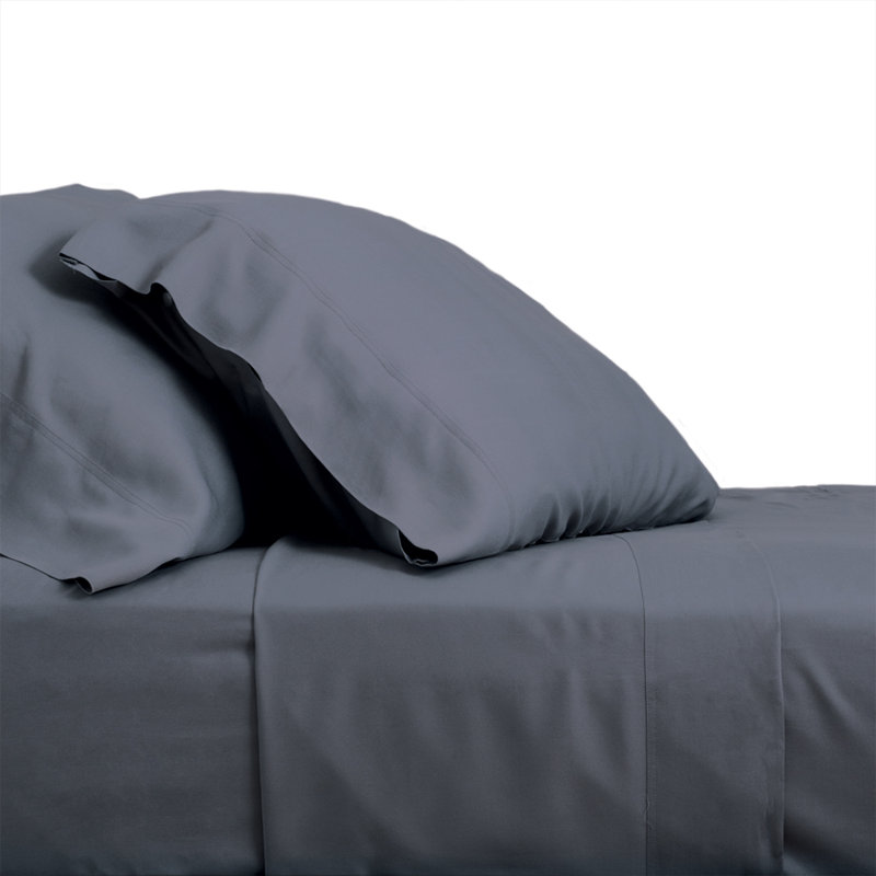 Bamboo Sateen Sheet Set, California king, Blue Lagoon