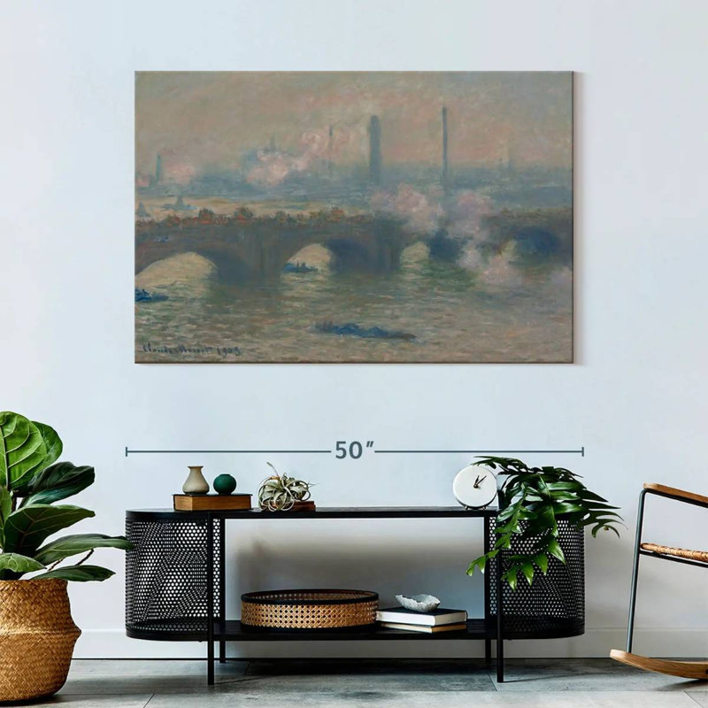 Lilie Waterloo Bridge, 32" H x 48" W