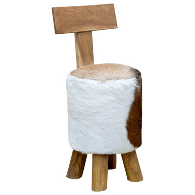 McMullen Solid Wood Accent Stool