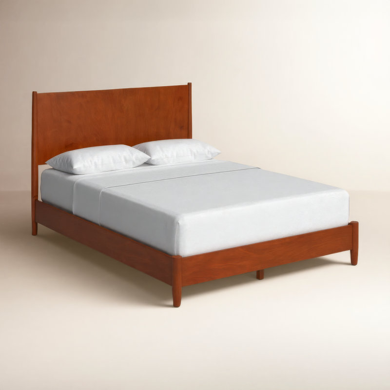 Williams Platform Bed, Queen, Chestnut