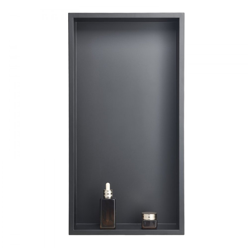 Stainless Steel Recessed Bathroom Storage Furniture Set