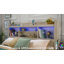 Structure de lit grand Sherell avec 4 tiroirs de rangement, gris-108202640-100845094