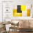 Avery Yellow And Gray Abstract-108736141