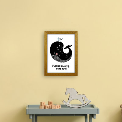 Whale by Miniofmine - Print