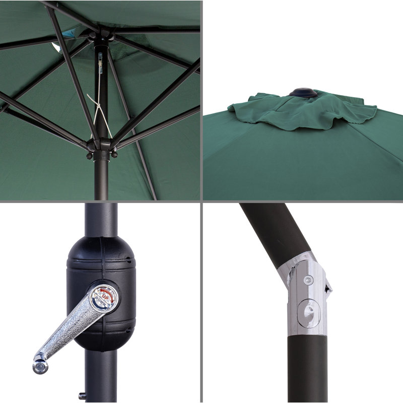 300cm Market Parasol, Green