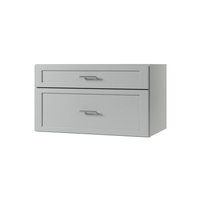 Meuble-lavabo mural simple flottant 36 po Disar
