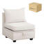 Canapé modulaire convertible avec rangement