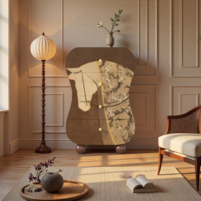 Commode en bois massif French French