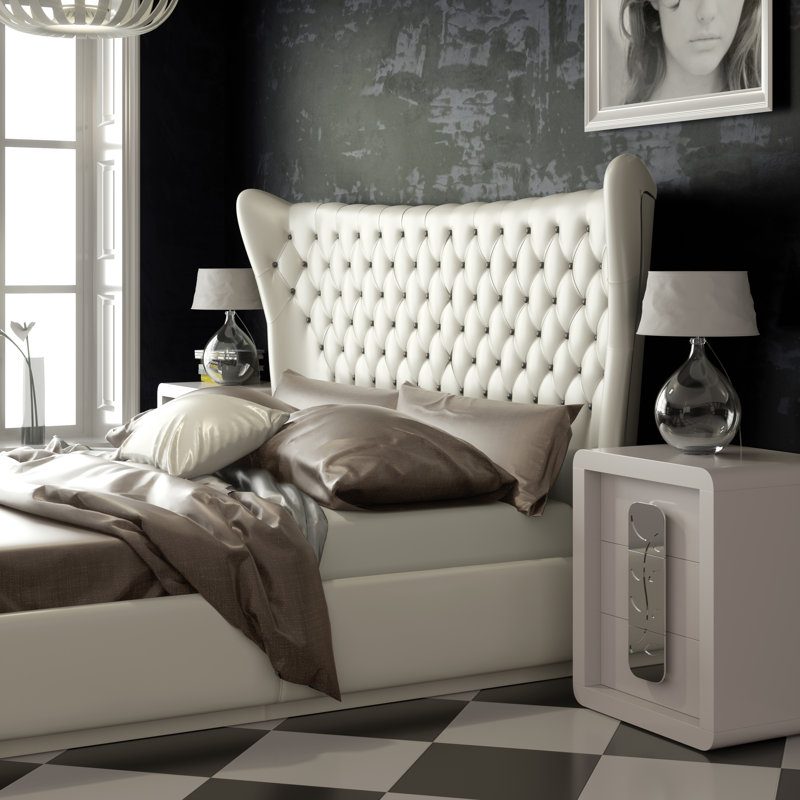 London Upholstered Bed, King