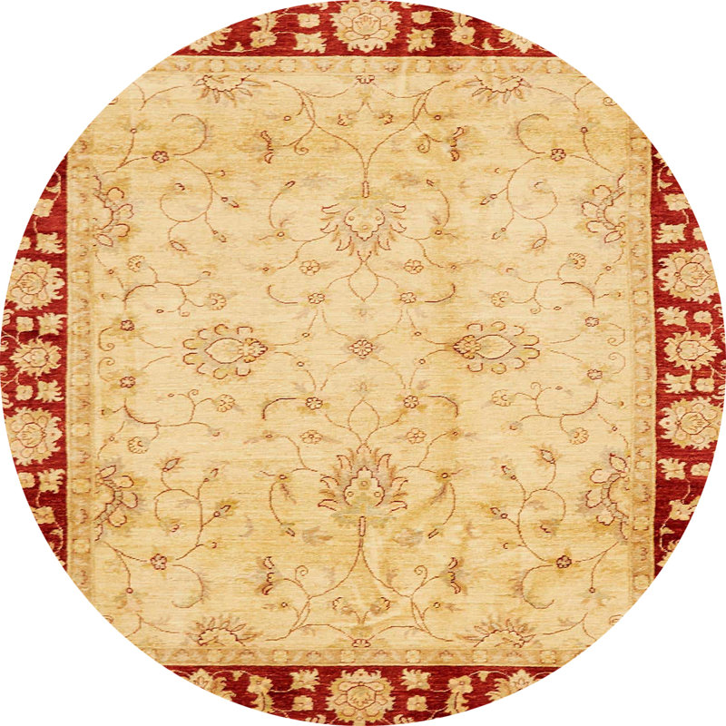 Tapis abstrait moderne 724, Rond 4 pi