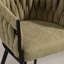 Polyester Upholstered Metal Upholstered Back Accent-1300669704