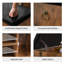 Banc de rangement pour chaussures avec coussin rembourré, banc d'entrée avec boîte de rangement rabattable et tablette réglable, brun rustique