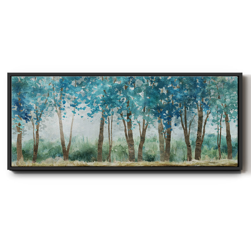 Sunwashed Grove - toile encadrée, H 20 po x l 50 po