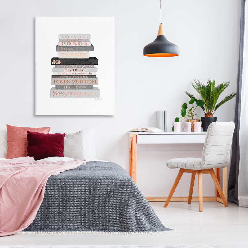 «Bookstack», reproduction, H 48 po x l 36 po