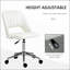 Chaise de bureau moderne à dossier moyen avec tissu en velours, chaise de bureau pivotante sans dossier pour ordinateur avec dossier creux-1241248271