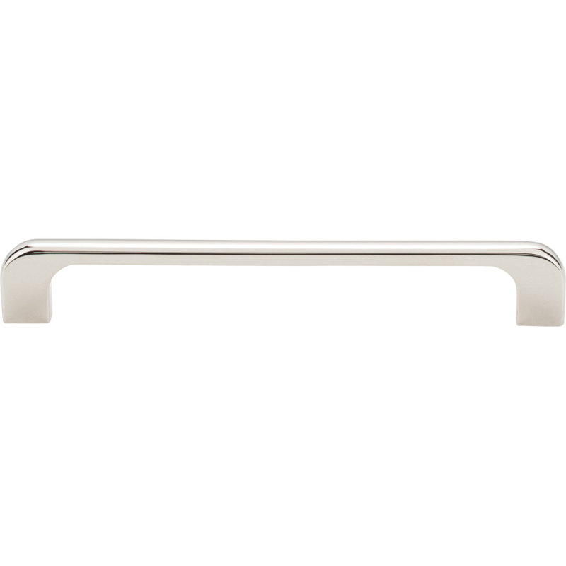 Alvar Bar Pull, Polished Nickel, 6 5/16"