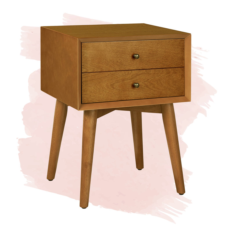 Olivet 18'' W Nightstand, Acorn