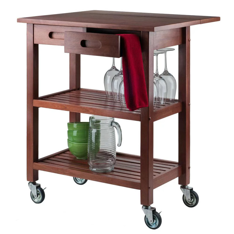 Grenelle Solid Wood Kitchen Cart
