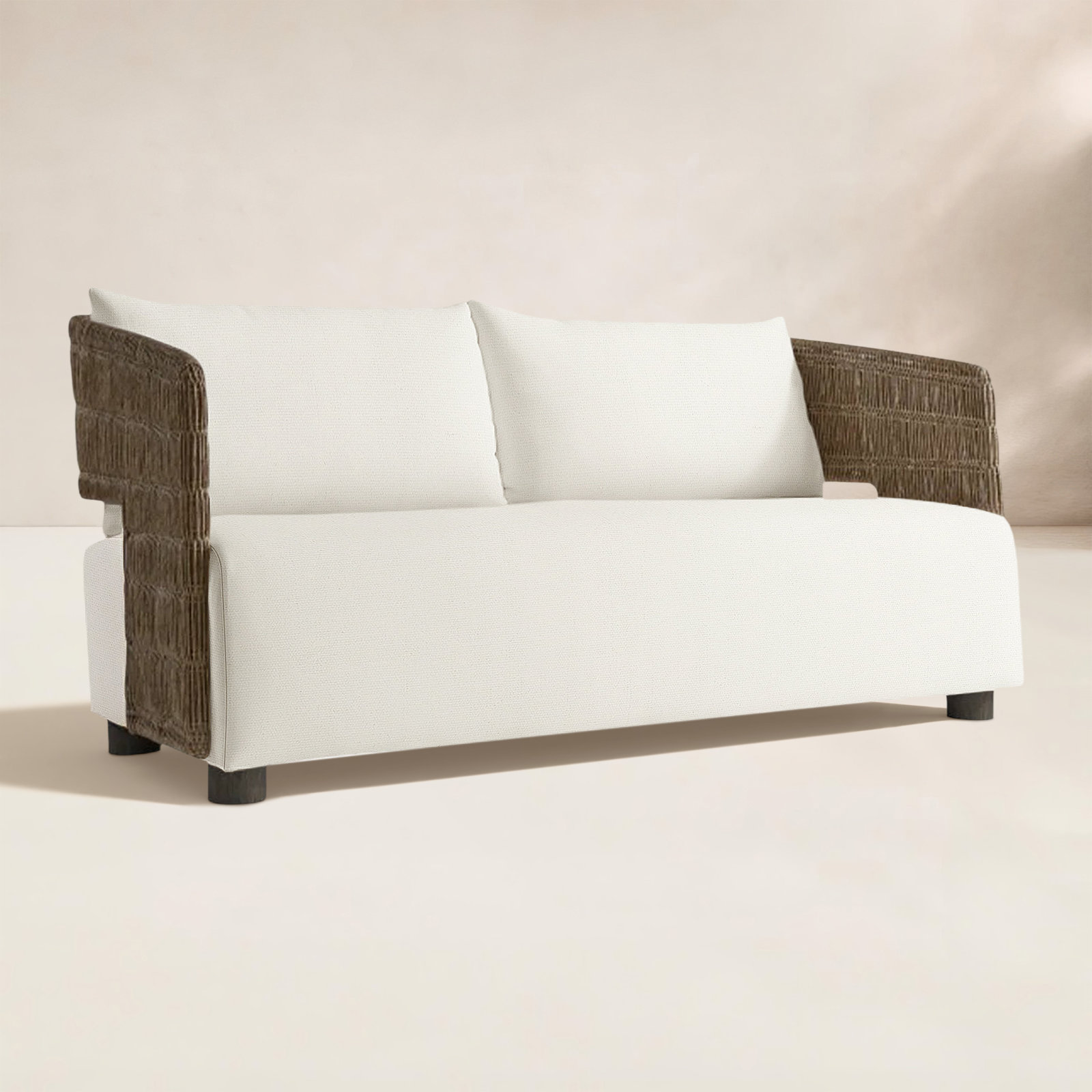 Maldives 72" Sunbrella® Patio Sofa, Canvas Natural Sunbrella® Canvas