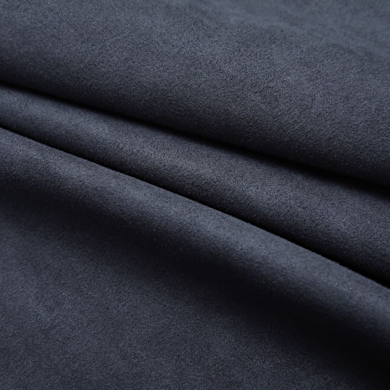 Azurah Blackout Curtain Pair, Anthracite, Width 140 x Drop 245cm