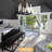 Jeitt 6 - Light Wagon Wheel Round Kitchen Island  Black Chandelier-488953203