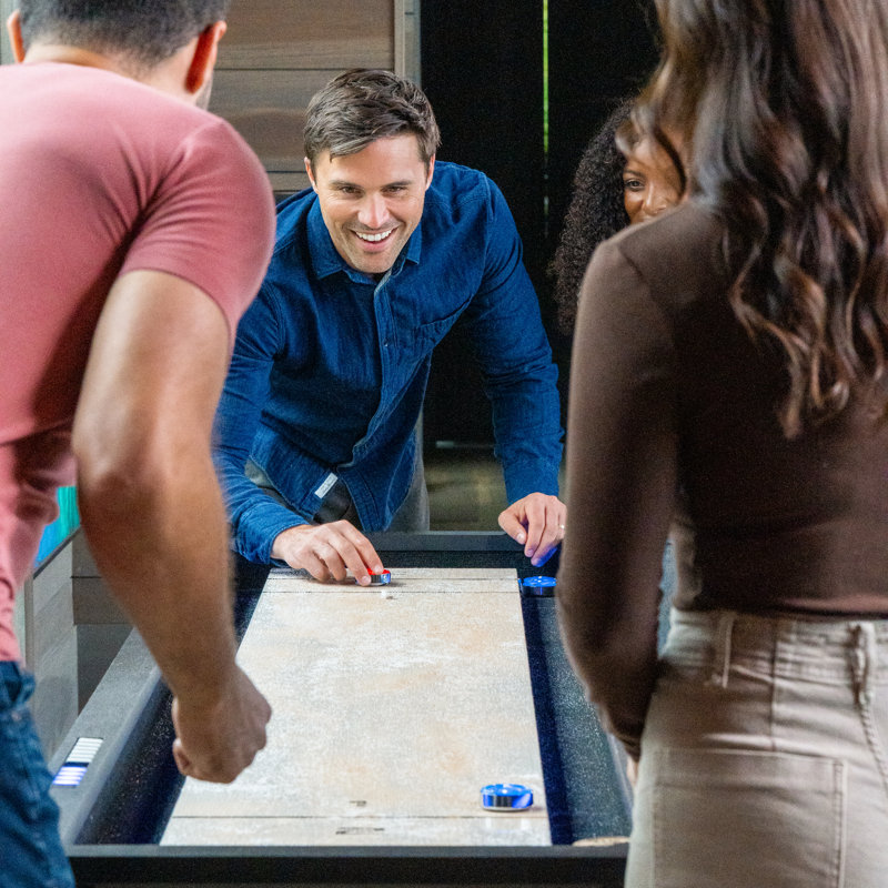 Atomic 9' LED Shuffleboard Table