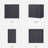 Modern Fluted Waveform Panel 3-Drawer Nightstand-100685090