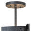 3 - Light Semi Flush Mount