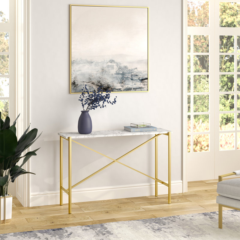Console Table, Gold
