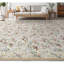 Hand-Knotted High-Quality Ivory and Beige Area Rug