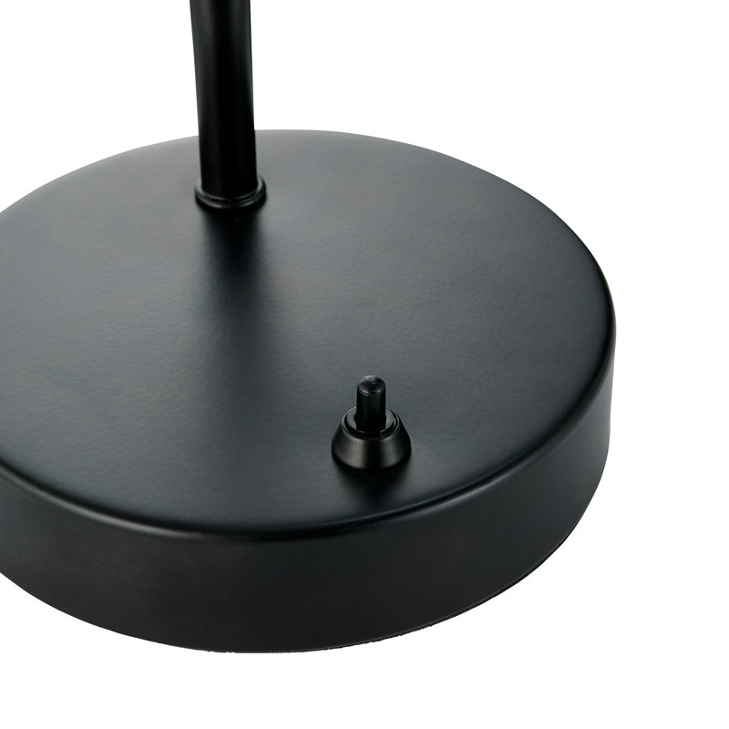 Matis Metal Desk Lamp, Black