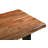 Chaliyah 80" Solid Wood Dining Table with Iron Legs in Light Brown-954963472