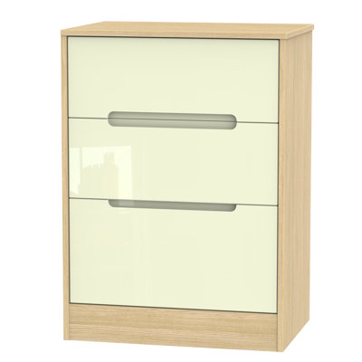 Fully Assembled Vernon 3 Drawer Chest