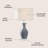 Chewelah 28" Ceramic/Crystal LED Table Lamp