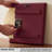 Square Red Clock