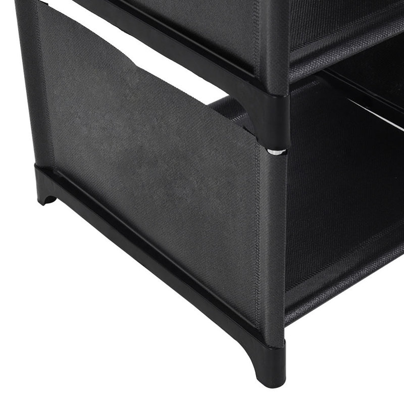 7 Pair Stackable Shoe Rack