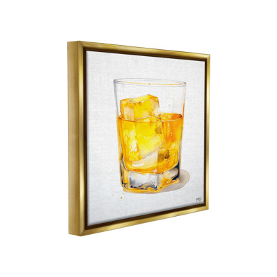 "Modern Liquor Glass" par RB sur toile