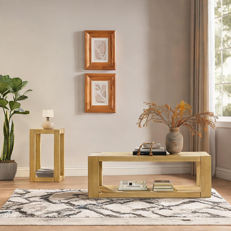 Ensemble de tables basses 2 niveaux Modern Modern
